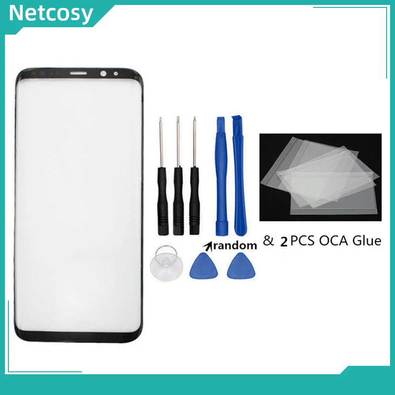 S8 S8 S9 Note10 Plus передняя внешняя стеклянная крышка объектива для samsung Galaxy S8 S9 S9plus Note9 10 ЖК-стекло и ОСА клей и инструменты