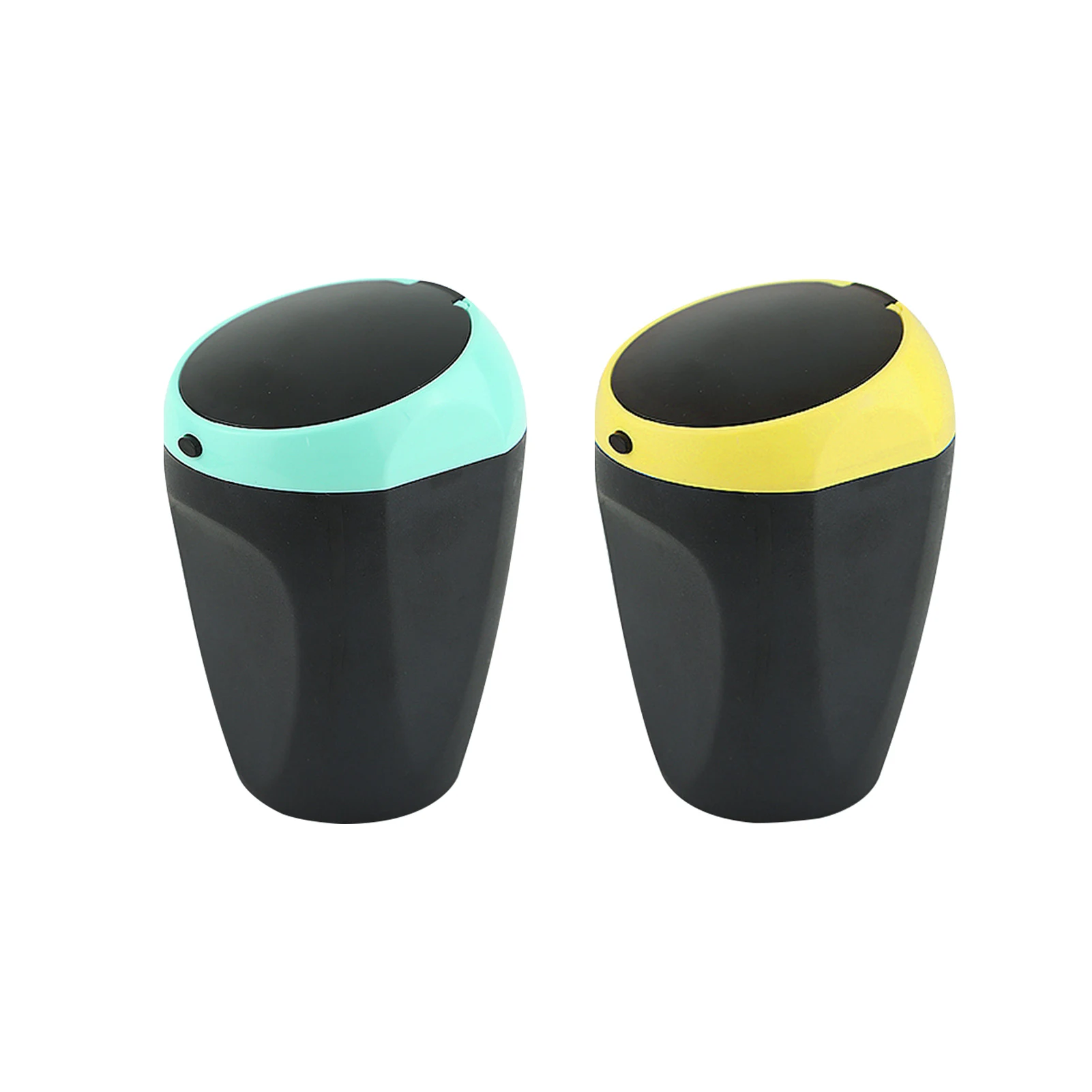 

2 шт., мини-пепельница для мусора, с крышкой