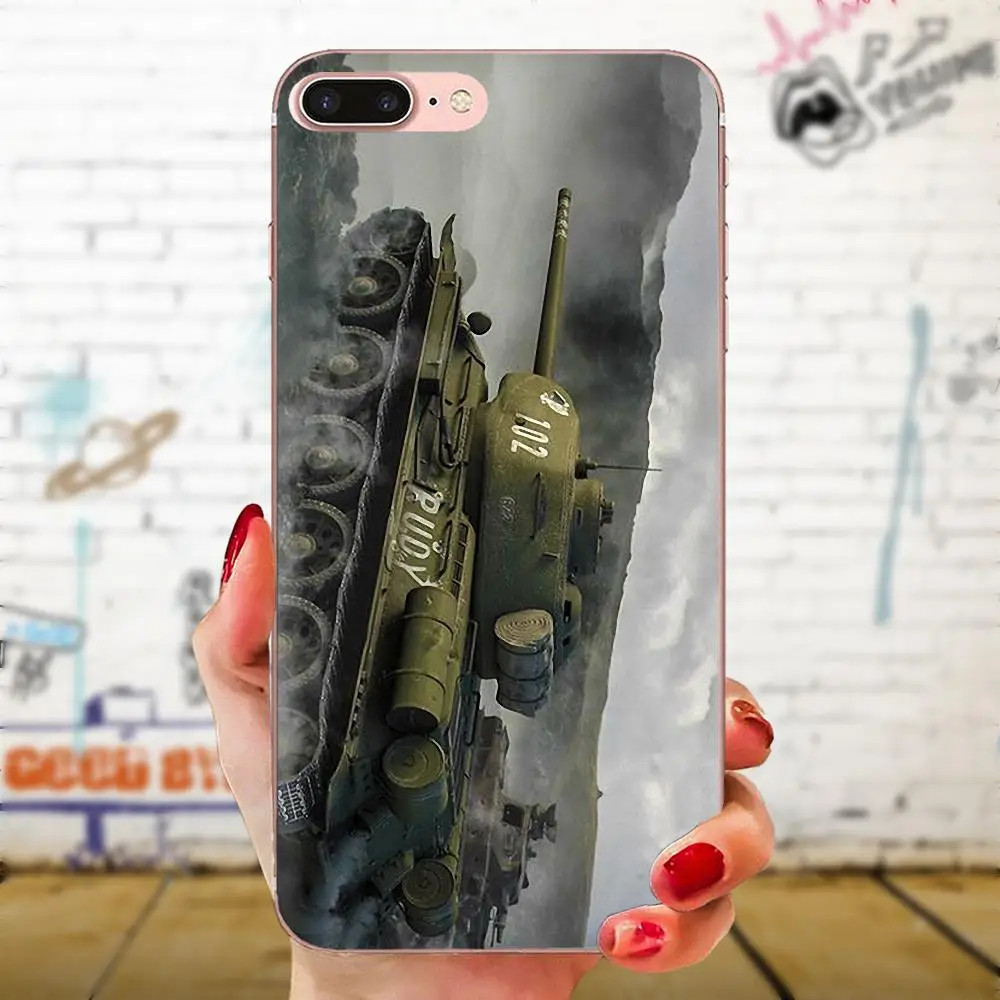 Для Galaxy J1 J2 J3 J330 J4 J5 J6 J7 J730 J8 2015 2016 2017 2018 mini Pro мягкие Аксессуары для TPU чехол World Of Tanks |