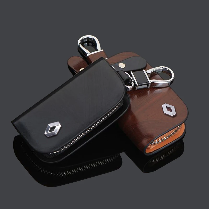 Автомобильный брендовый чехол из натуральной коровьей кожи с отделкой под