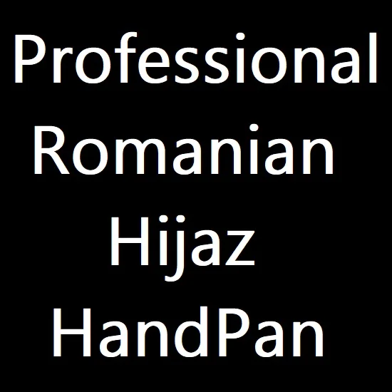 Профессиональный Топ Kurd Hijaz Pygmy AmaRa Pakmoon Gong Equinox Lake tonality HandPan nitrided антикоррозийный уличный художественный барабан перкуссия - Цвет: Romanian Hijaz