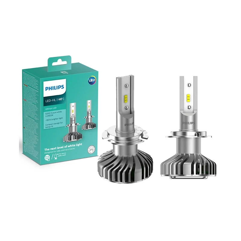 PHILIPS light bulbs for auto H7 12V-LED (PX26d) 5800K 6000K 6200K 25 W/14 W X-Treme Ultinon LED gen2 (k. pack. 2 pcs) + Pen W5W |