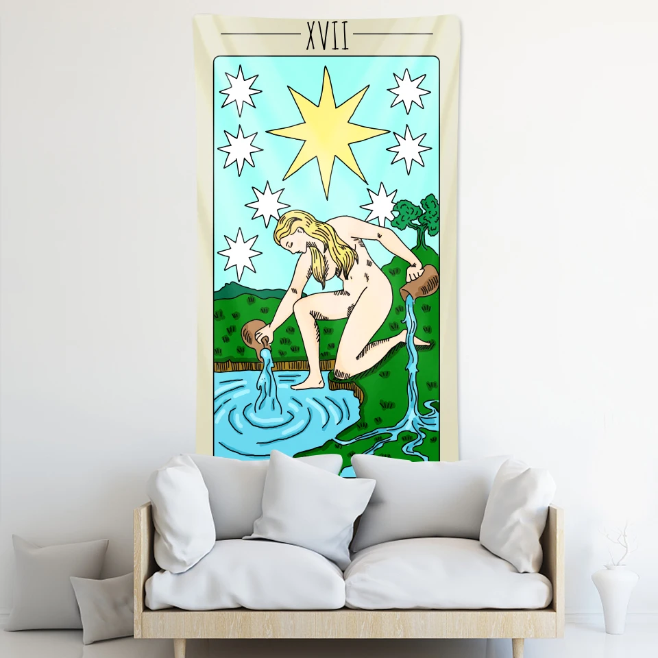 Таро домашнее украшение гобелен Мандала хиппи divination матрас колдовство богемное