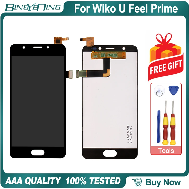 Сменный сенсорный ЖК экран для Wiko U Feel Prime|Экраны мобильных телефонов| |