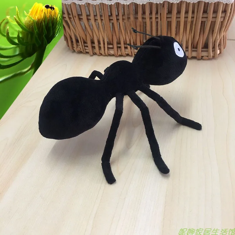 Simulation Ant Realistic modeling Stuffed animal soft plush toys for friend Creative gift