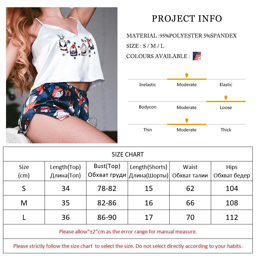 Милый пижамный комплект HiLoc с принтом пингвина одежда для сна сексуальное нижнее