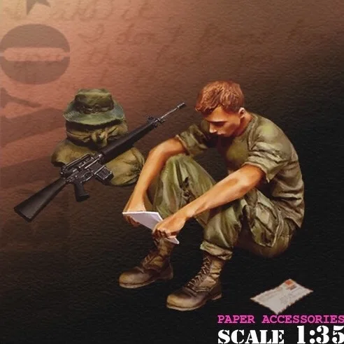 

1/35 Resin Model Figure GK， Unassembled and unpainted kit
