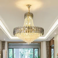 luxury modern crystal led chandelier lighting for living room home decor lamp ceiling candle led chandeliers dining room bedroom