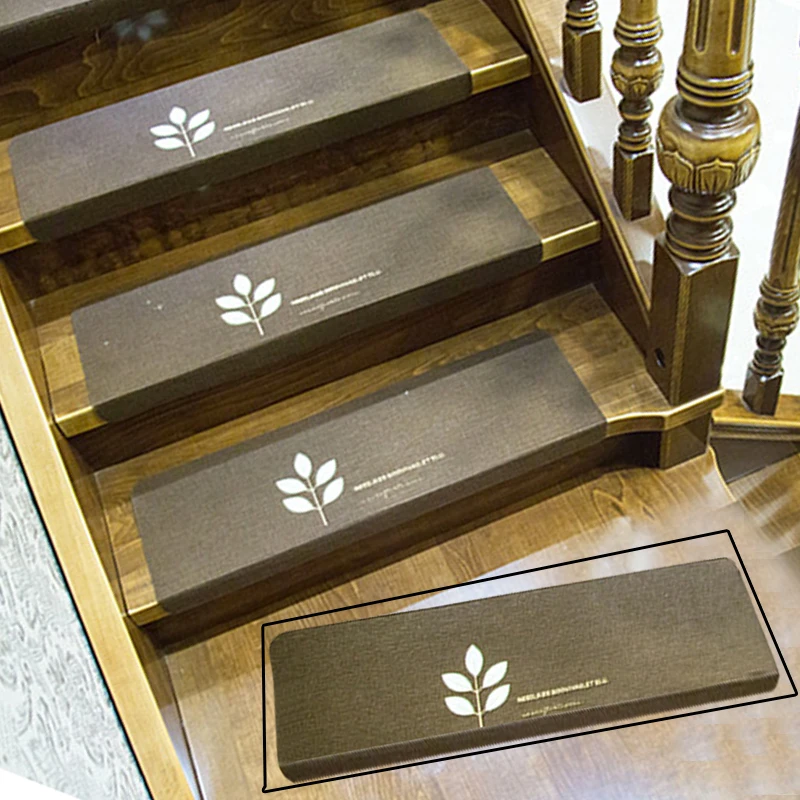 ПВХ светящийся в темноте лестничный коврик Противоскользящая Подушка для