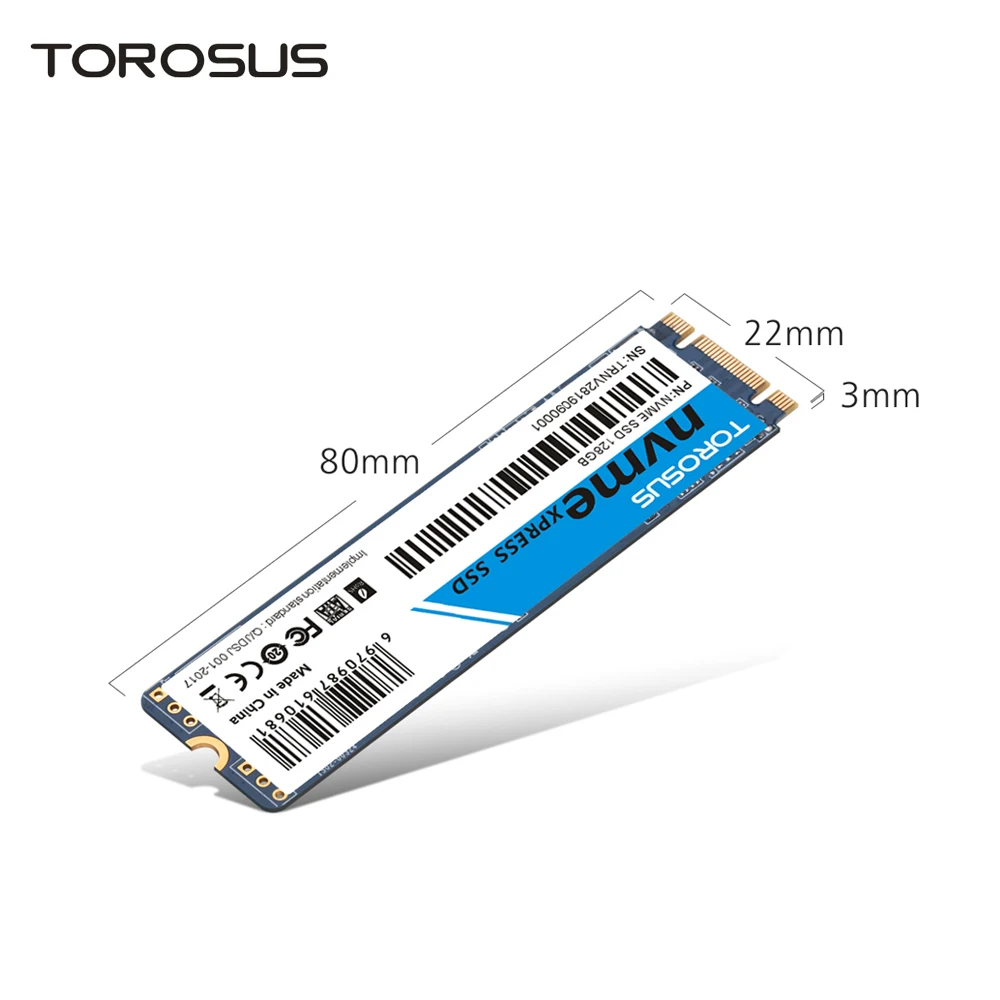 Torosus NVME SSD 128 ГБ 256 512 1 ТБ SSD m2 жесткий диск SSD PCIe внутренний жесткий диск M.2 2280 для настольного компьютера