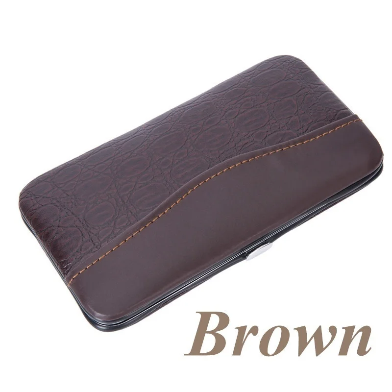 Brown 12 шт./компл. маникюрные ножницы - Цвет: Brown