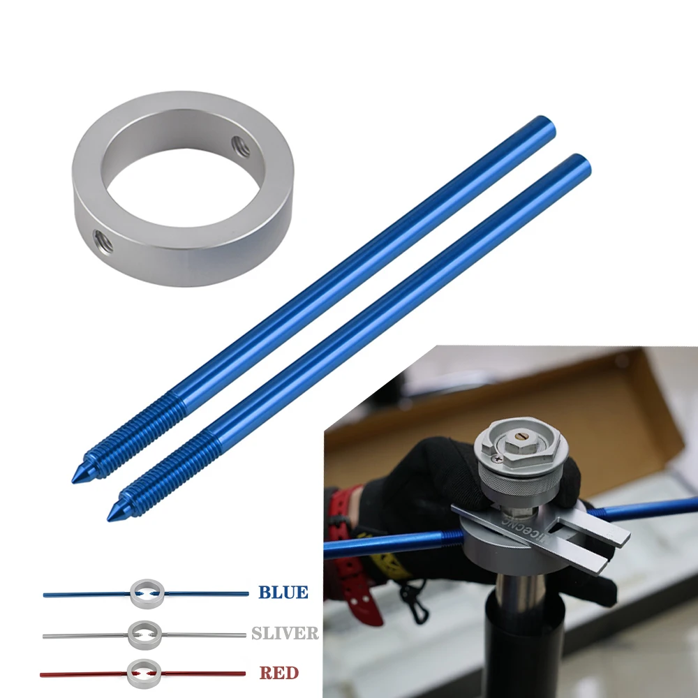 

Universal Motorcycle Fork Spring Compressor Tool Works with Upside Donwn Sreetbike Forks CNC Aluminium Motorbike Accessories