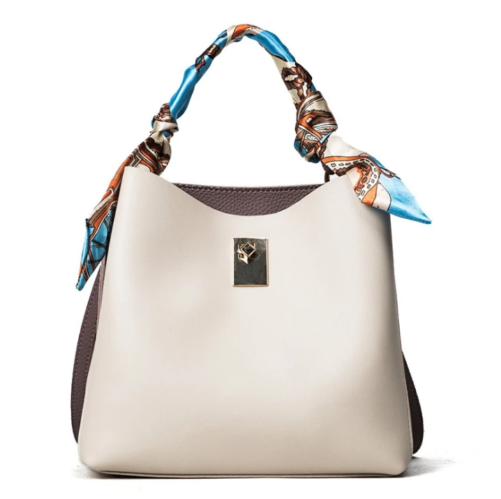 Роскошная шелковая сумка на ремне Женская плечо элегантная из искусственной