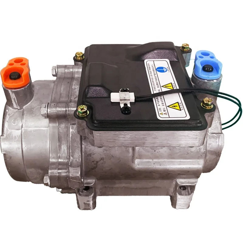 

factory price EV bus Van truck Cars Engineering vehicle excavator 12v 24v electric air conditioner scroll compressor