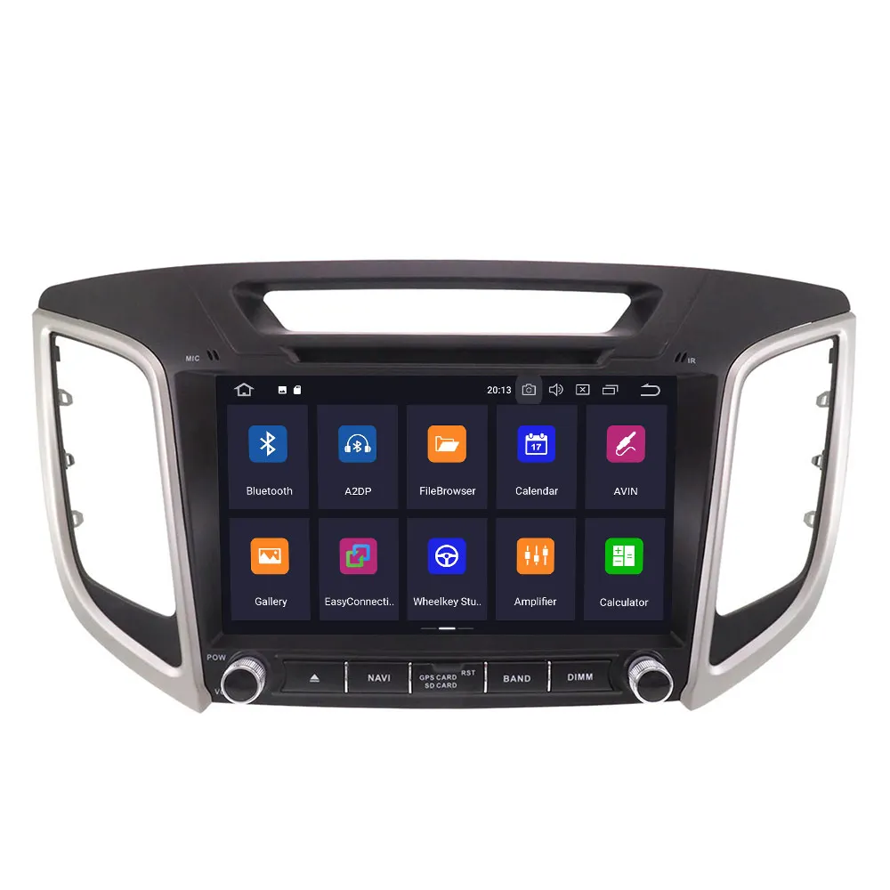 Стерео приемник 2 din для Hyundai IX25 CRETA Android 10 0 PX6 6-ядерный процессор 2014-2018