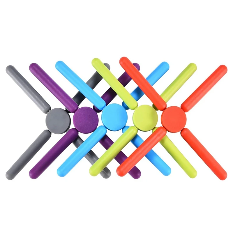 Силиконовые штативы 5 шт. в упаковке силиконовый держатель для посуды кухни этот