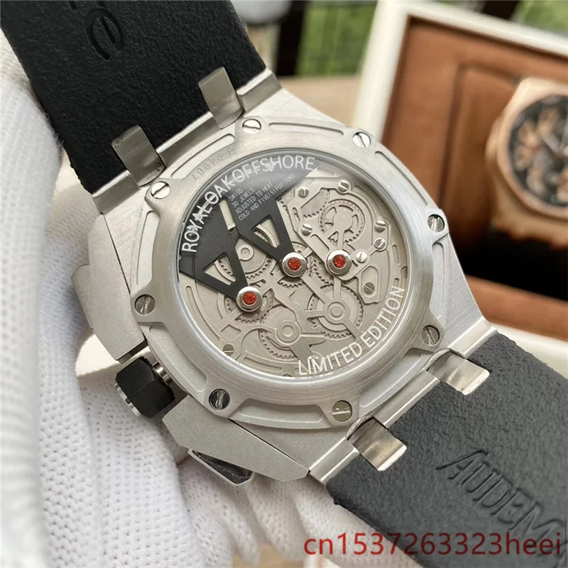 

Audemars Piguet watch men's skeleton automatic mechanical AAA watch gold skeleton retro men's women watch quartz watch