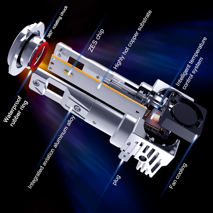 Светодиодный головной фонарь для мотоцикла H11 HS1 12 В H4 H7 светодиодный