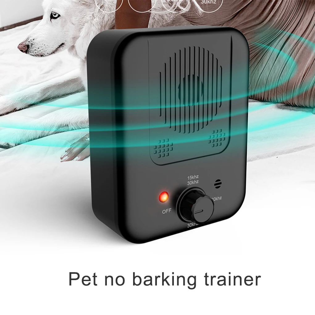 Домашний питомец собака ультразвуковой анти-лай устройство Отпугиватель собак