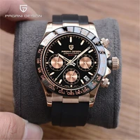 pagani design 2021 new fashion casual men quartz watches sapphire stainless steel automatic date waterproof chronograph relogio
