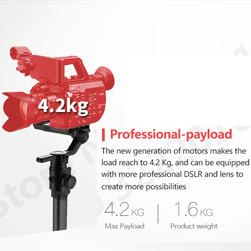 Ручной Стабилизатор Moza Air 2 3 осевой камеры для DSLR Canon 5D2/3/4 сервопривод Follow Focus AIR2 pk