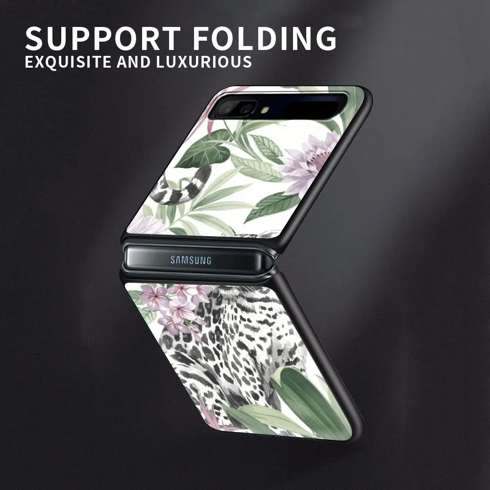 Чехол для телефона Samsung Z Flip3 5G Жесткий задний из ТПУ ПК Capa черный корпус резиновые