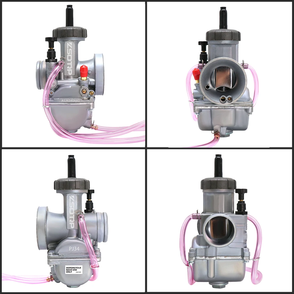 Alconstar оригинальный карбюратор Keihin PJ34 PJ38 с плоским воротом 2 тактный обновленный