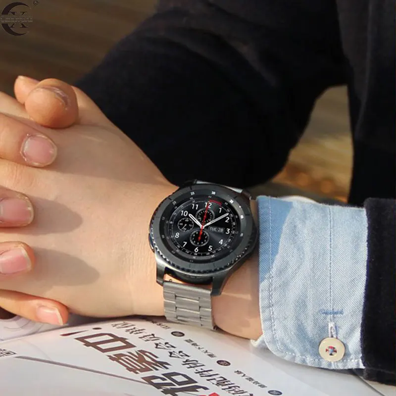 20 мм 22 мм huami amazfit gtr ремешок Bip для samsung gear S3 s2 sport Classic huawei gt 2 active galaxy watch 42 мм 46 Band 40 44 мм