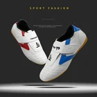 Обувь для тхэквондо дышащие износостойкие тренировочные кроссовки для кикбоксинга ушу до боевых искусств от детей до взрослых 26-45