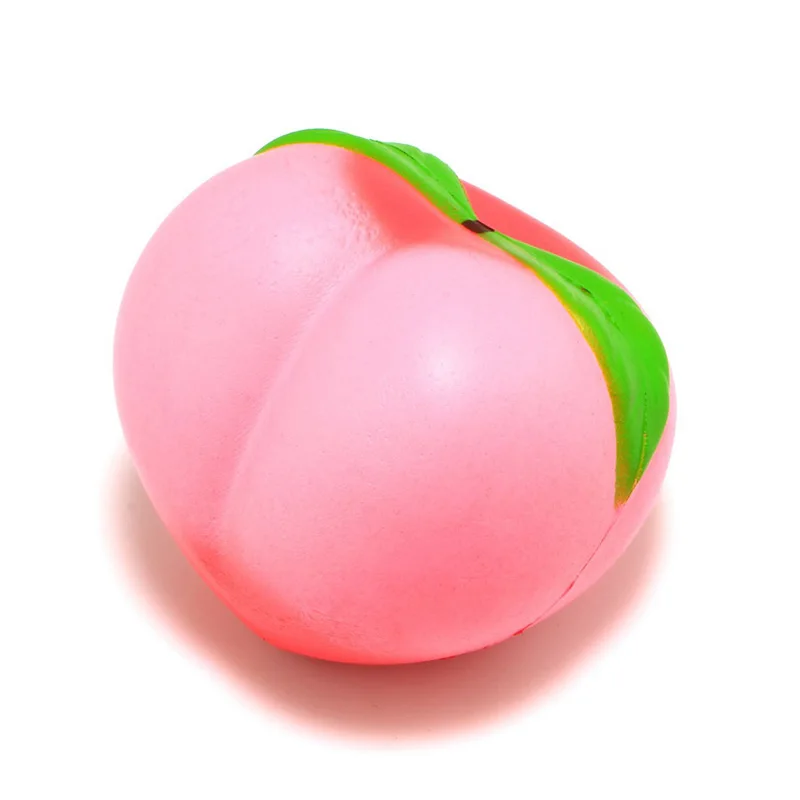 

Jumbo Peach Squishy Soft Squeeze PuzzleToy PU Simulation Fruit Bread Scented Slow Rising Stress Relief Fun for Kid Gift 10*10CM