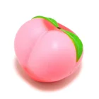 Огромный персиковый мягкий Сжимаемый пазл, искусственный фруктовый хлеб, ароматизированный медленно Восстанавливающий форму, Веселый Подарок для ребенка 10*10 см