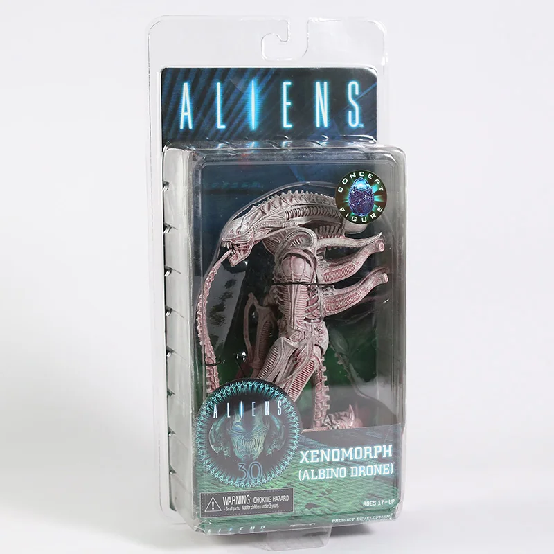 Инопланетянин NECA Xenomorph Warrior Battle коллекция экшн-фигурок с поврежденным