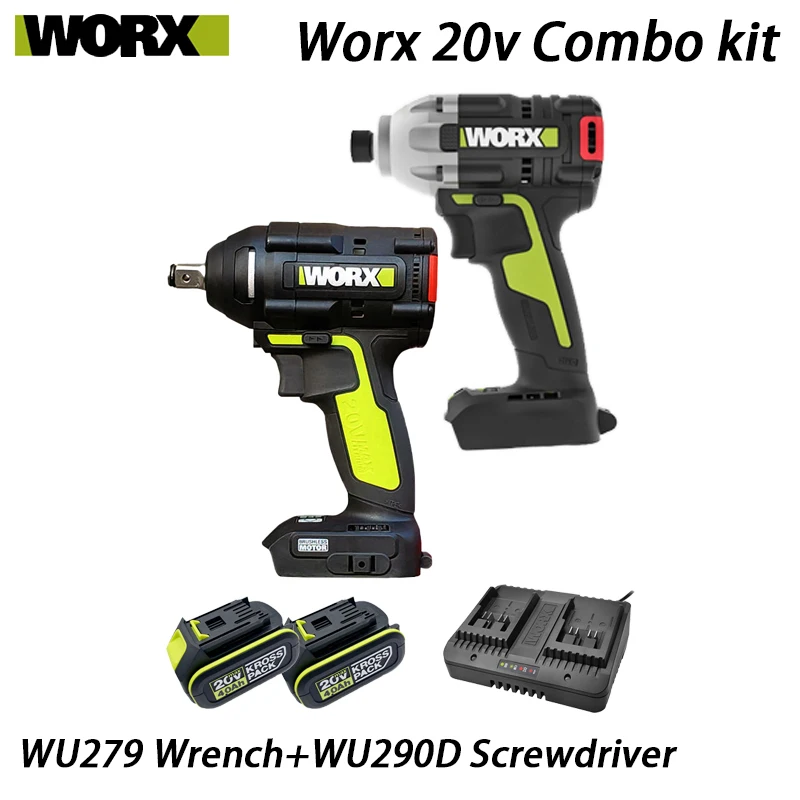 

Шуруповерт ударный Worx, 20 в, нм, WU290D