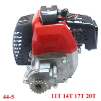 44 5 49cc for 2 stroke engine with gearbox for mini dirt bikepocket bikemini atv parts