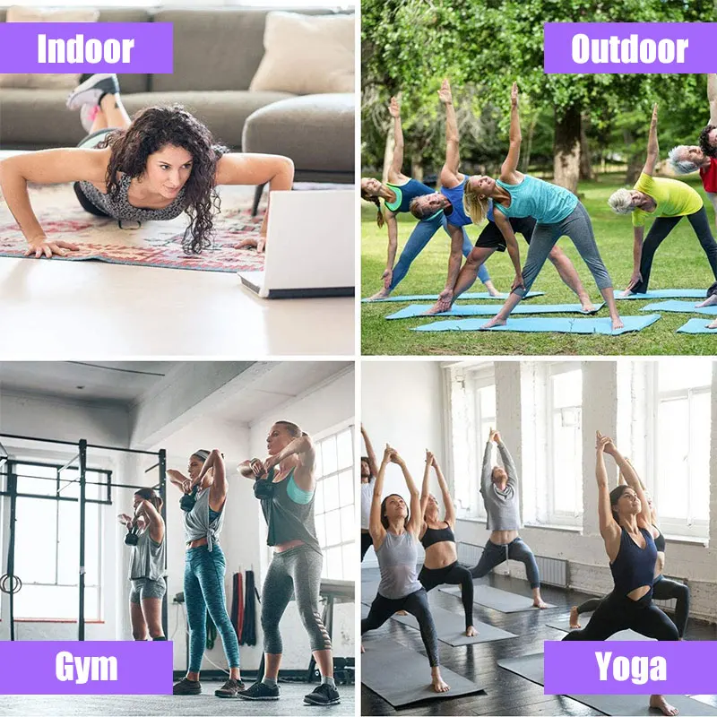 

4 Tubes Resistance Bands Latex Pedal Exerciser Sit-up Pull Rope Foot Expander Training Elastic Band Pilates Home Yoga Equipment