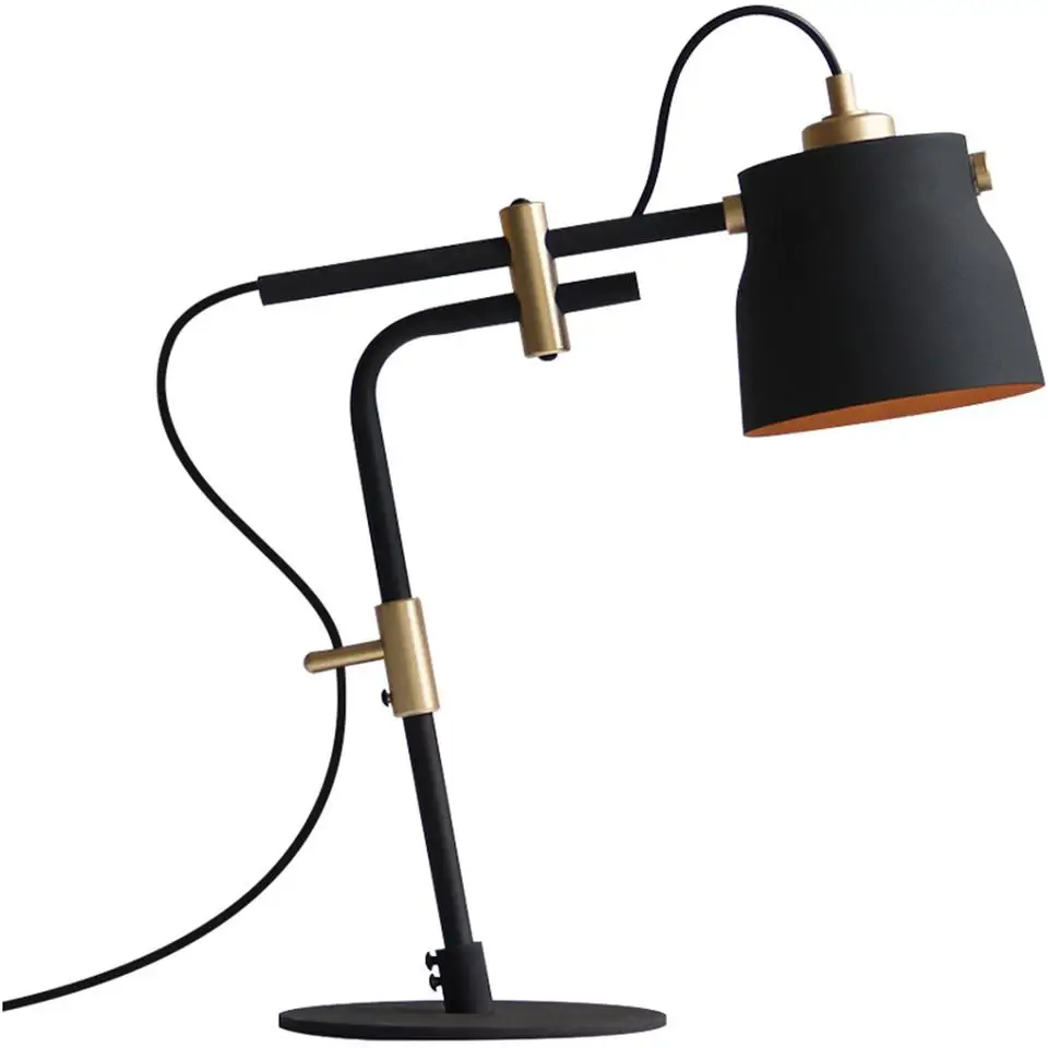 Современная настольная лампа регулируемый Лофт декор скандинавские настольные