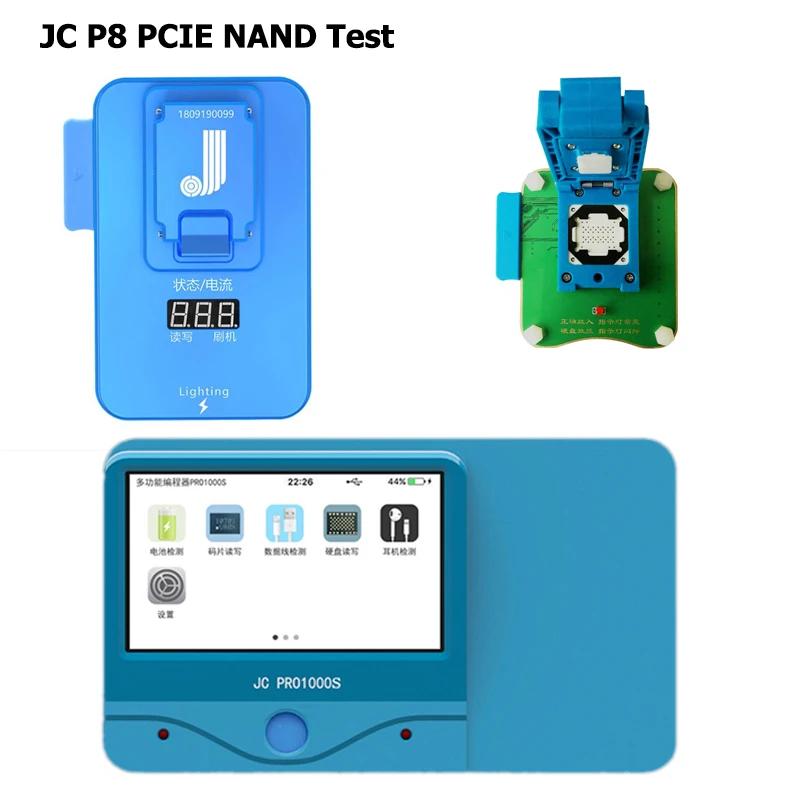 3 in 1 Combination JC Pro1000S JC P7 PCIE NAND Программист 32/64 бит HDD чтение записи модуль для iPhone X 8 8P 7 7 P 6 6S 6P 6SP 5 4 все iPad ремонт - Цвет: 3 in 1 Combination