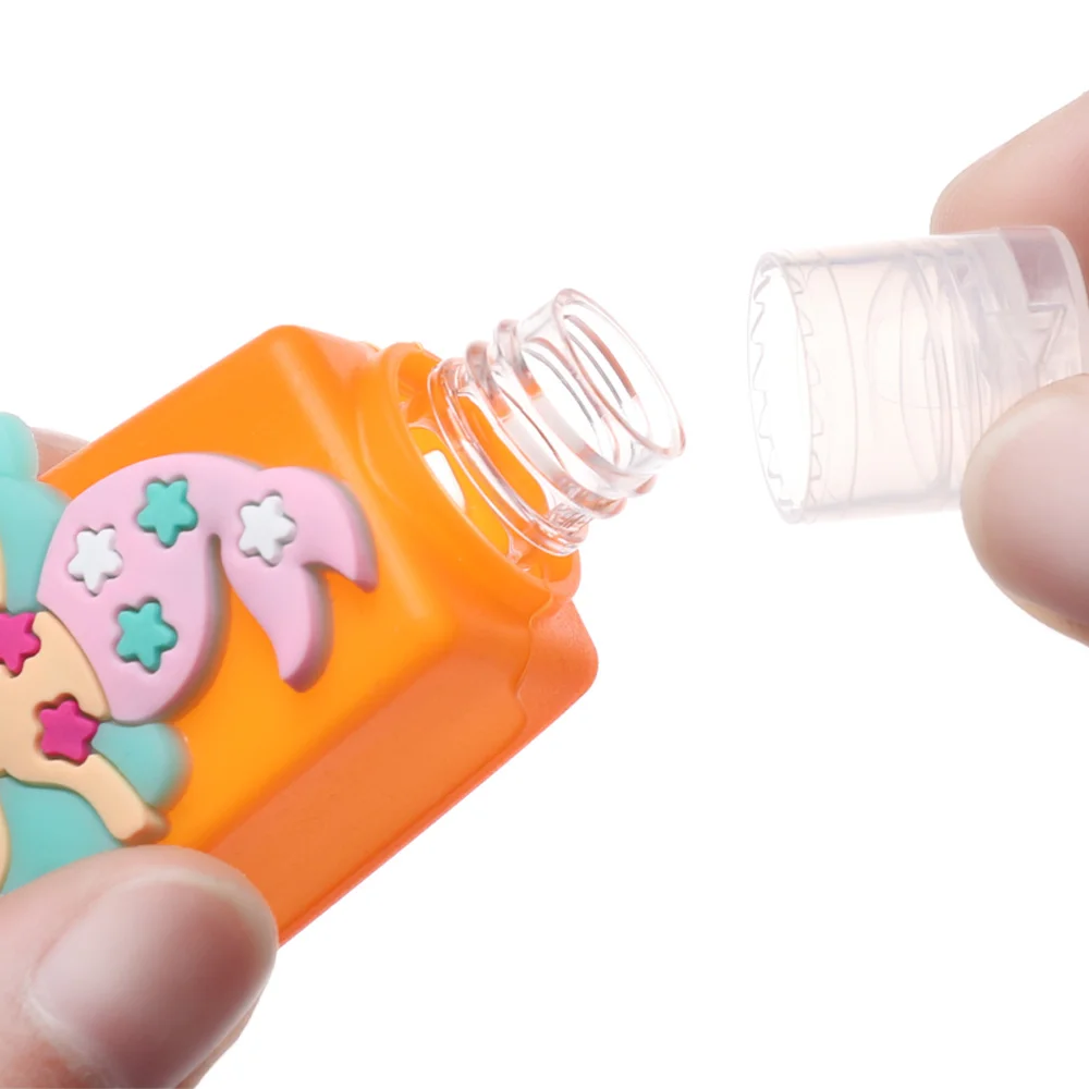 5 шт./упак. 30 мл силиконовый чехол с персонажами из мультфильмов панда Альпака