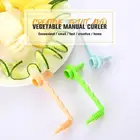 Нож для скручивания овощей и фруктов, ролик для картофеля и моркови, спиральный нож для нарезки фруктов и овощей