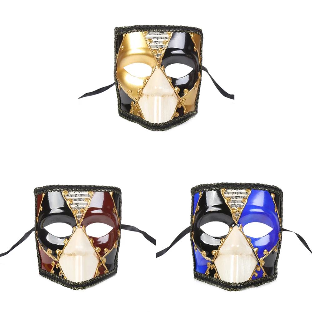 Оригинальная Маскарадная маска в стиле ретро маскарадный мяч на Хэллоуин для