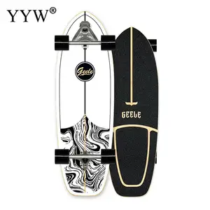 Новинка 2021, скейтборд, 33 дюйма, Лонгборд для взрослых мужчин и женщин, высокогладкий скейтборд для серфинга и земли, скейтборд с резьбой по отрыву, скейтборд CX7