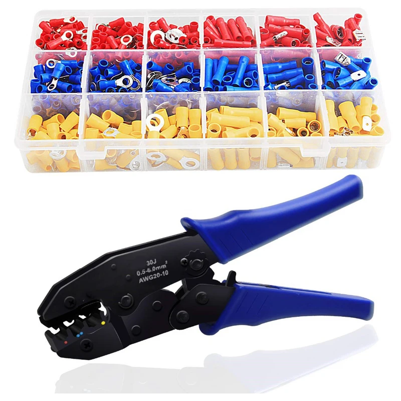 

Hs-30j auto insulation crimper, automatic terminal and crimp connector, 22-10 AWG, 0.5-6.0 mm2