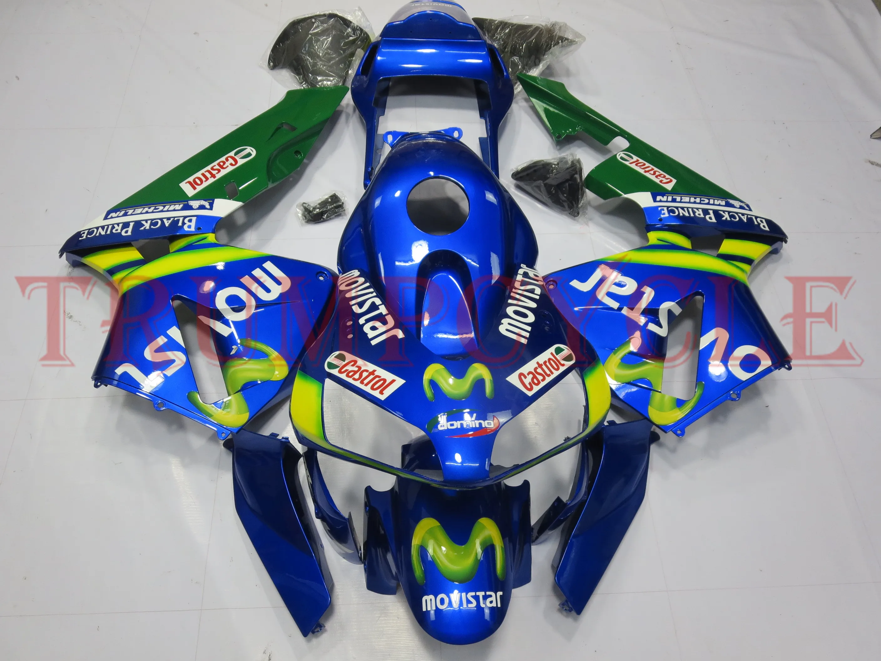 Комплект обтекателей для кузова мотоцикла Honda CBR 600 RR F5 2003-2004 CBR600RR 03 04 F503 Movistar |
