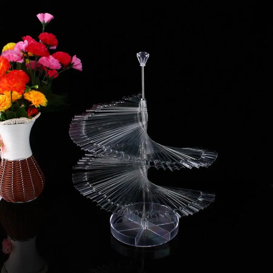 120 палочек для дизайна ногтей витрина спиральные накладные ногти