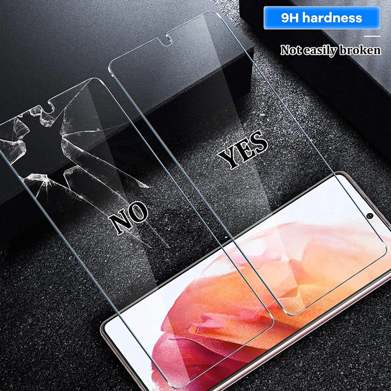 2pcs tempered glass for samsung galaxy s21 5g 6 2 inch screen protector hd clear anti scratch bubble free free global shipping