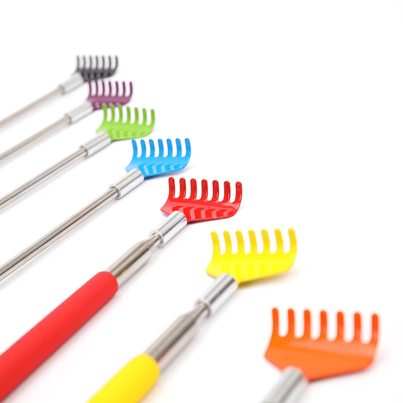 Нержавеющая сталь коготь обратной скребка телескопический выдвижной массаж