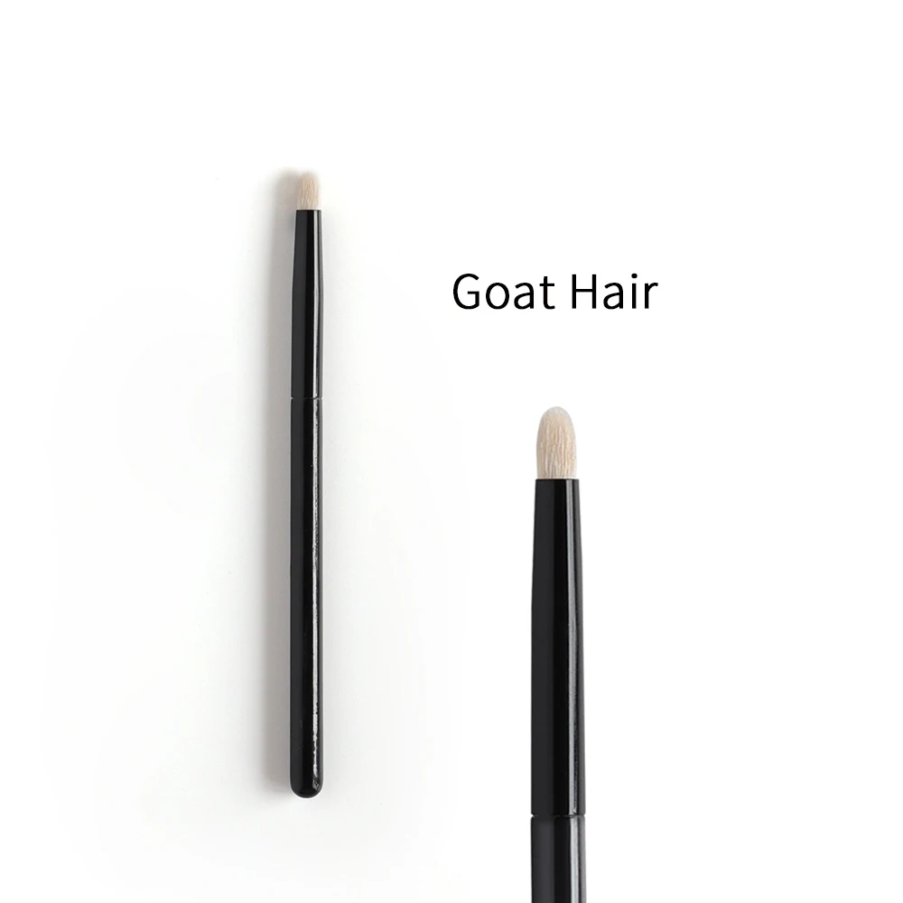 Маленькая кисть для карандашей белая козья шерсть тени век кисти макияжа