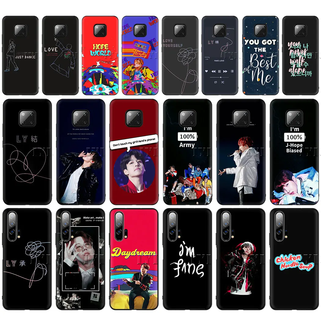 Мягкий чехол kpop j hope для Huawei Mate Nova 30 Lite Pro 5i 4 3i 3 2i 2 Honor 7A ГБ чехол|Бамперы| |