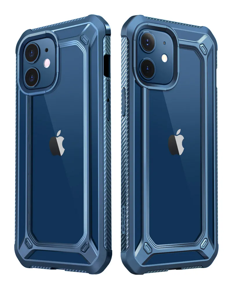 pitaka case Bảo Vệ SUPCASE Cho iPhone 12 Mini 5.4 Inch (2020) UB EXO Series Cao Cấp Lai Bảo Vệ Trong Suốt + Nhựa TPU Ốp Lưng Ốp Lưng phonecase