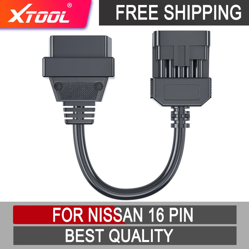 Автомобильный OBD2 Кабельный соединитель Адаптер для Nissan 14 Pin до 16 Авто